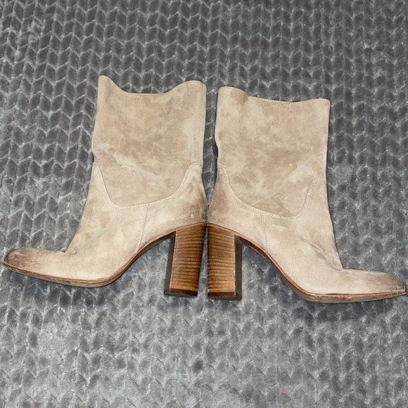 Free People Vero Cuoio Dakota Heel Boots.  Size 37.  Made in Italy. - Picture 3 of 13